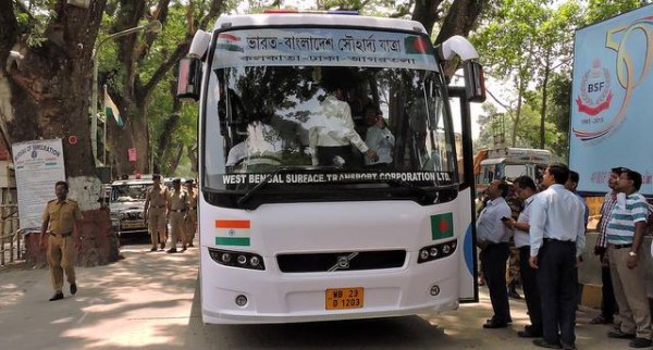 kolkata - dhaka - agartala volvo bus of tsrtc3