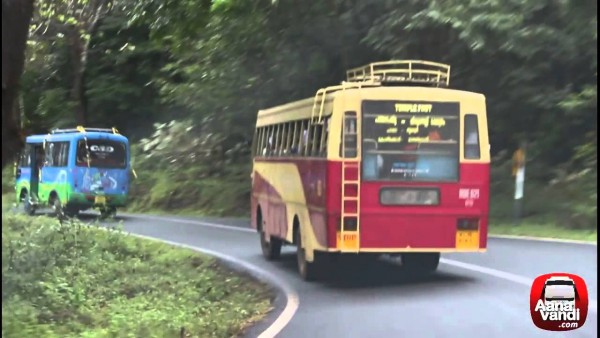 A KSRTC Fast Passenger Bus Heading to Pamba - File Pic