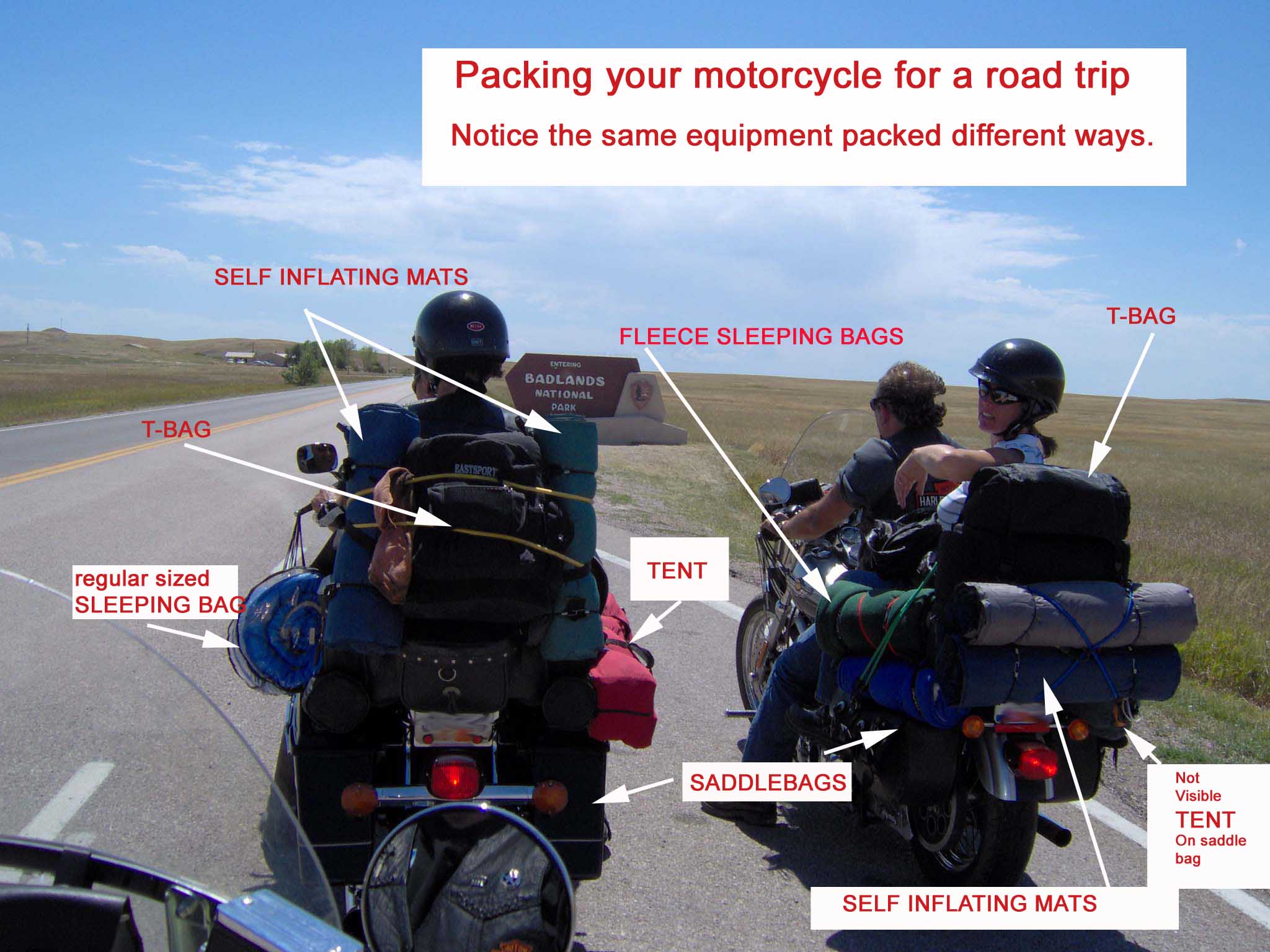 How To Pack Your Motorcycle For A Road Trip? Aanavandi Travel Blog