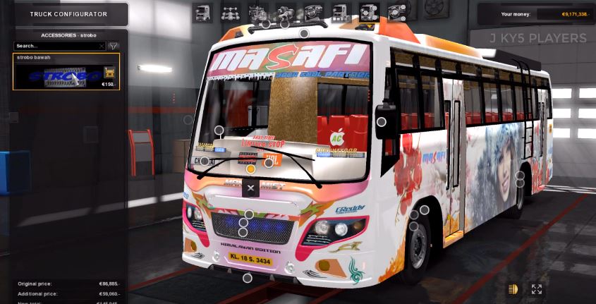 cara bus driver indonesia