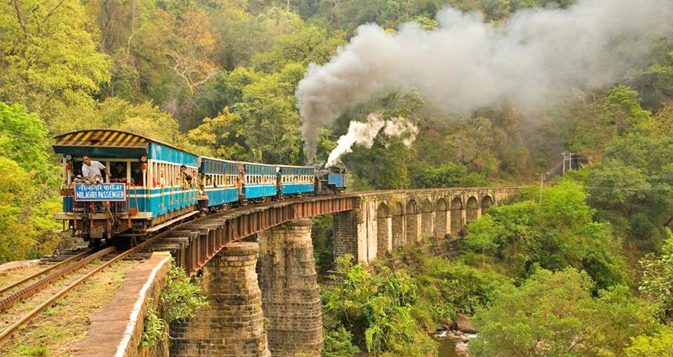 train journey in ooty